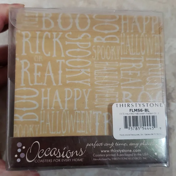 Halloween Coasters set of 4 - Picture 3 of 3